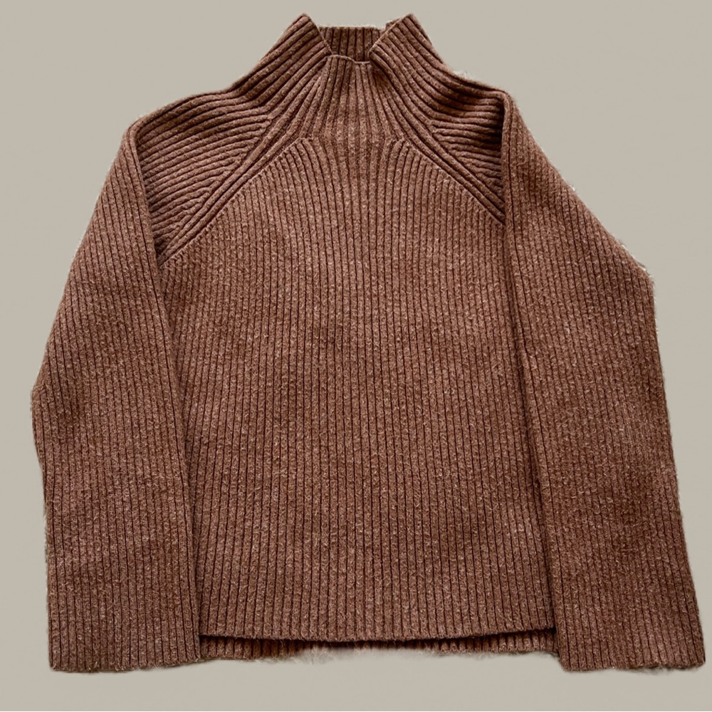 A New Day Brown Turtleneck Sweater